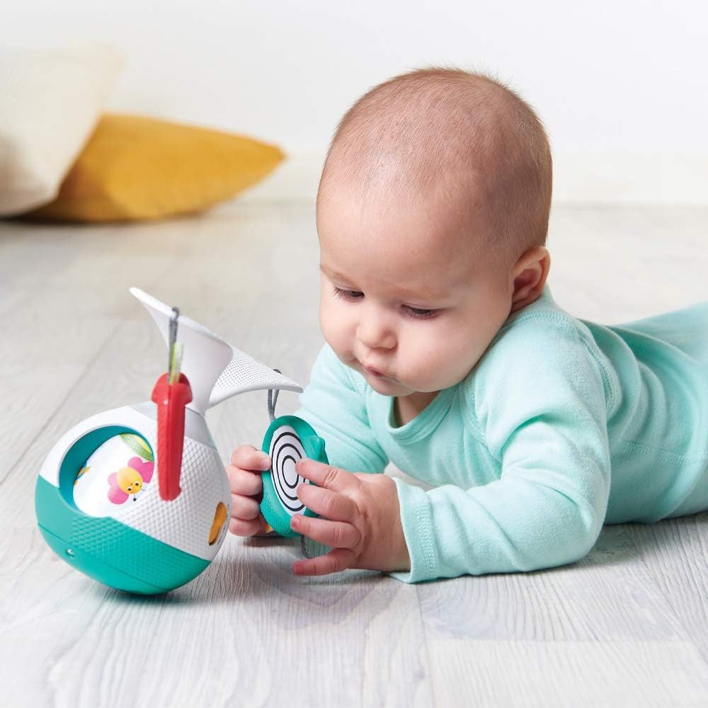 Tiny Love Mobile Tiny Love 2-in-1 Bauchlage-Musik-Mobile, 360° drehbares Baby-Mobile mi, Innovativ: bringt das klassische Mobile auf den Boden und fördert die…