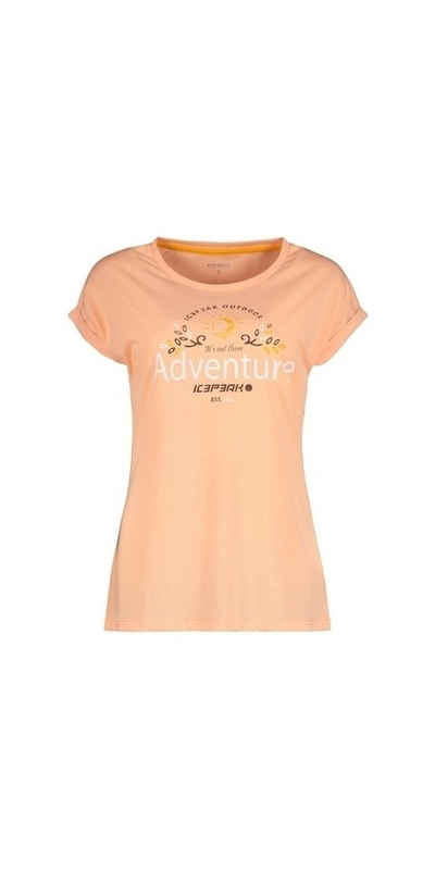 Icepeak Print-Shirt »Icepeak Damen T-Shirt Funktionshirt Bowen orange«