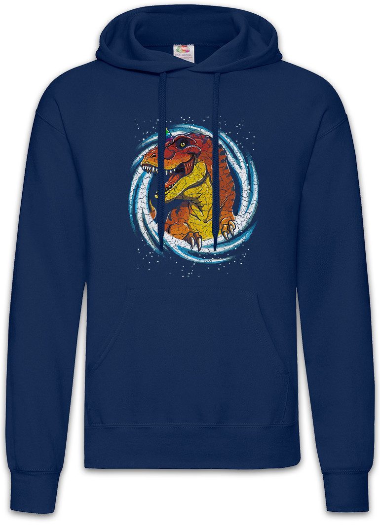 Hoodie Unicorn Rex Herren Hoodie Tyrannosaurus T-Rex Dinosaurier Einhorn Dino