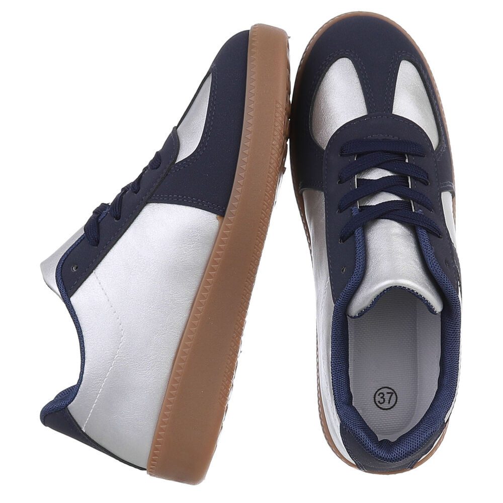 Ital-Design Damen Low-Top Freizeit Sneaker (88577431) Flach Sneakers Low in günstig online kaufen