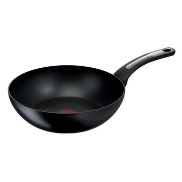 Tefal Wok G25919 Unlimited On Wokpfanne 28 cm, kratzfeste Antihaftbeschichtung, Aluminiumguss (Made in France, PFOA-frei, 1-tlg., Pfannen für induktionsherd, Bratpfanne Edelstahl, Ohne Fett braten), Wok, Pfanne, hohe Pfanne, mit Induktion