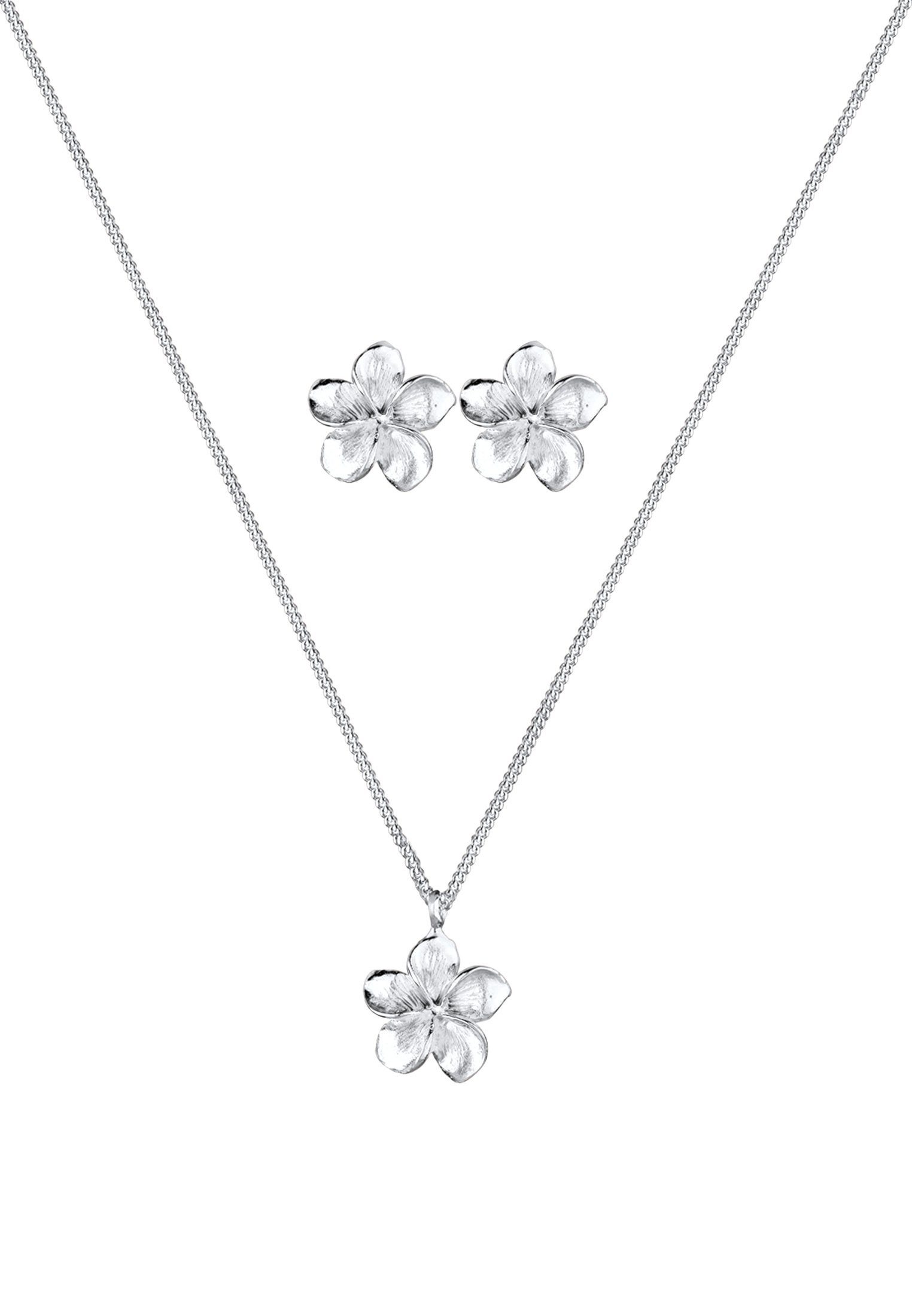 Elli Schmuckset Frangipani Blüte 925 Sterling günstig online kaufen