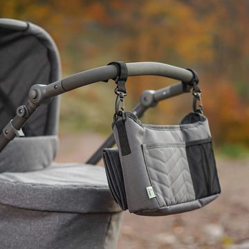 Reer Kinderwagen-Tasche Growing mit Wickelunterlage