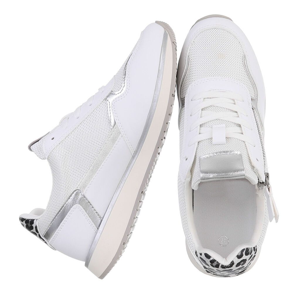 Ital-Design Damen Sneaker mit Mesh-Obermaterial und eleganten Details Sneak günstig online kaufen
