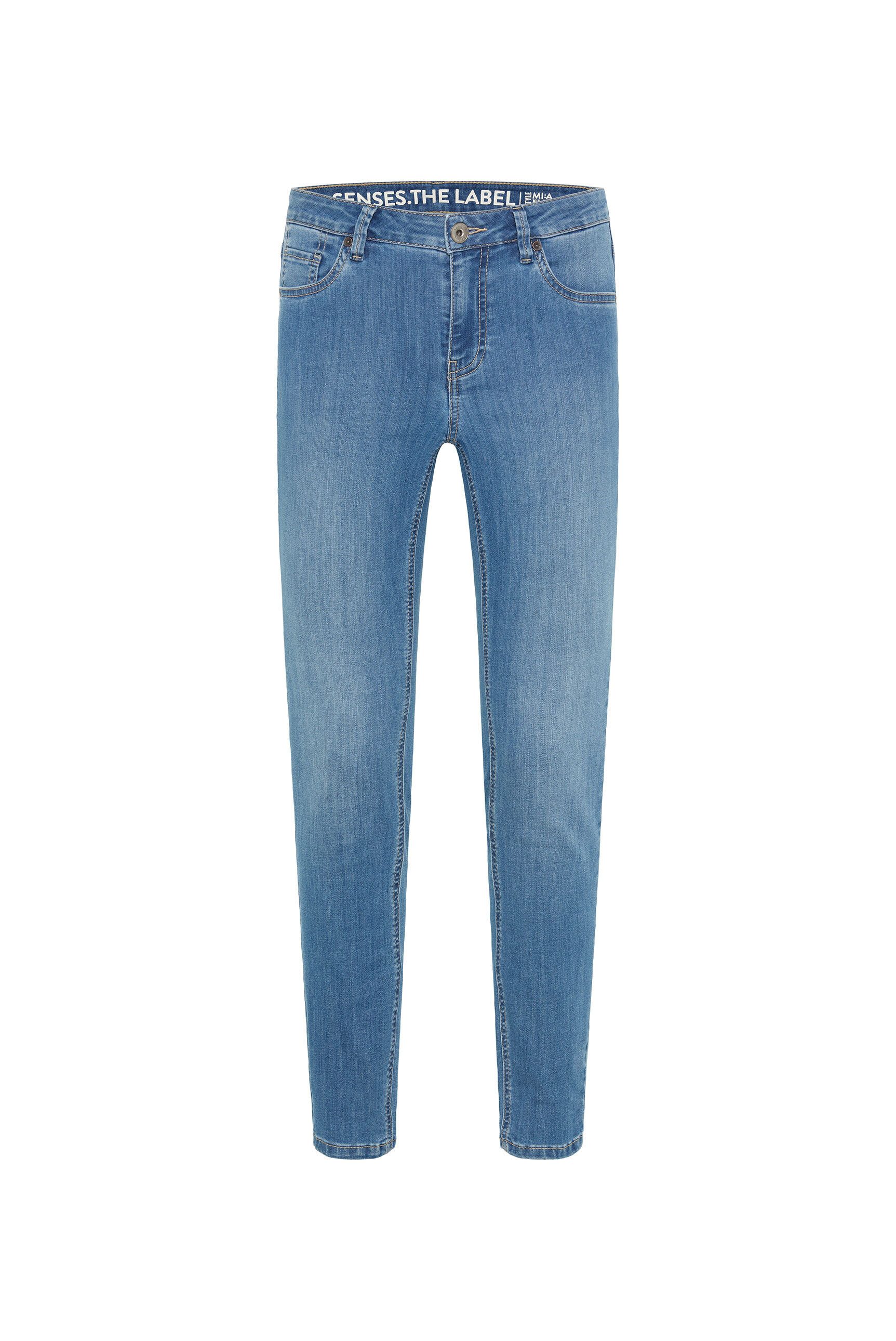 SENSES.THE LABEL Slim-fit-Jeans mit Used-Waschung – Bild 2 von 5