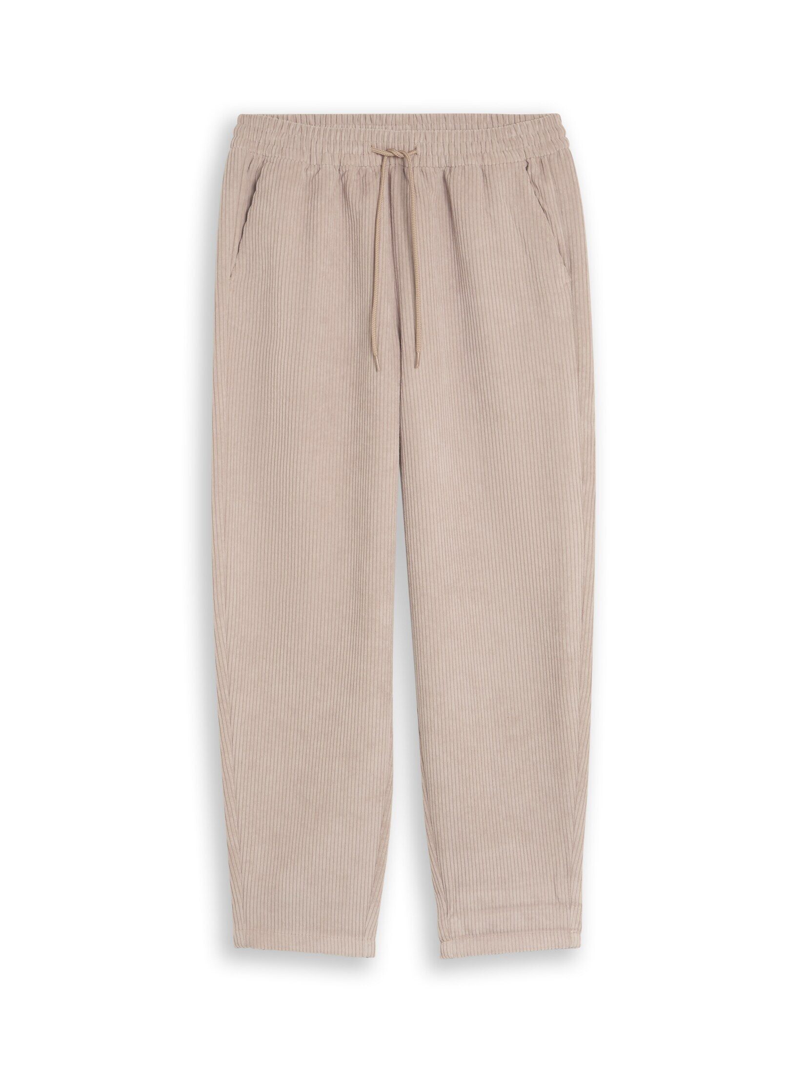 TOM TAILOR Denim 7/8-Hose Hosen & Chino Barrel Cordhose mit Kordelzug
