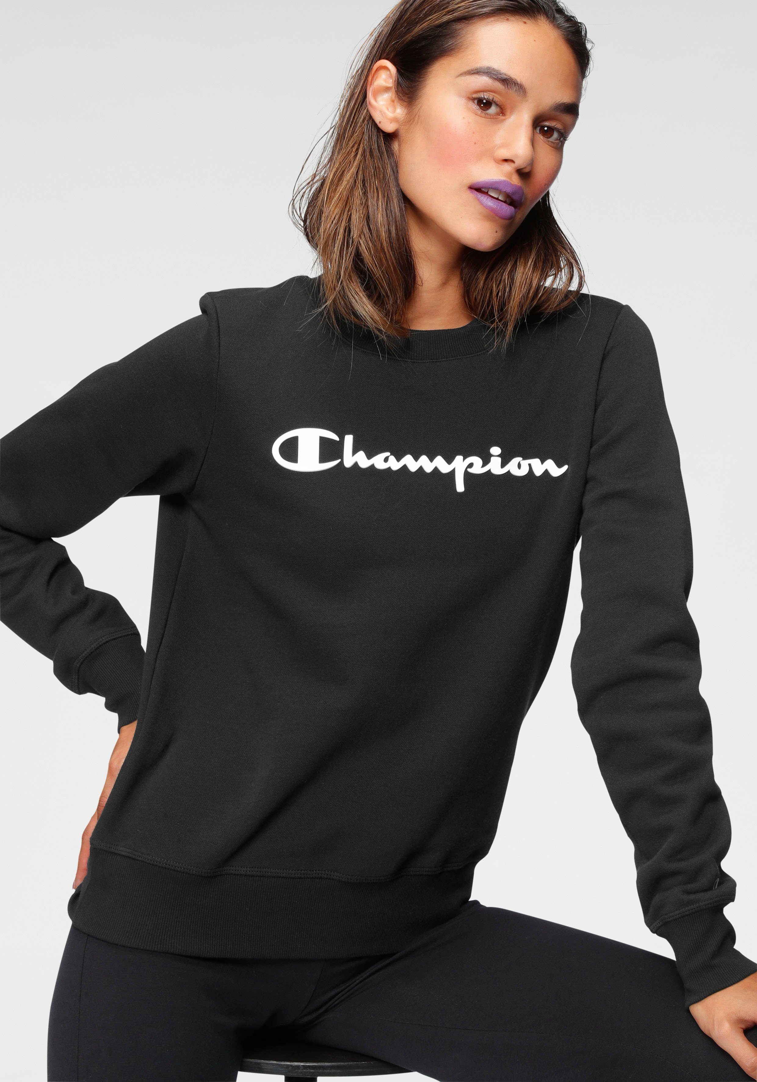 Damen Pullover Champion Sweatshirt CREWNECK SWEATSHIRT