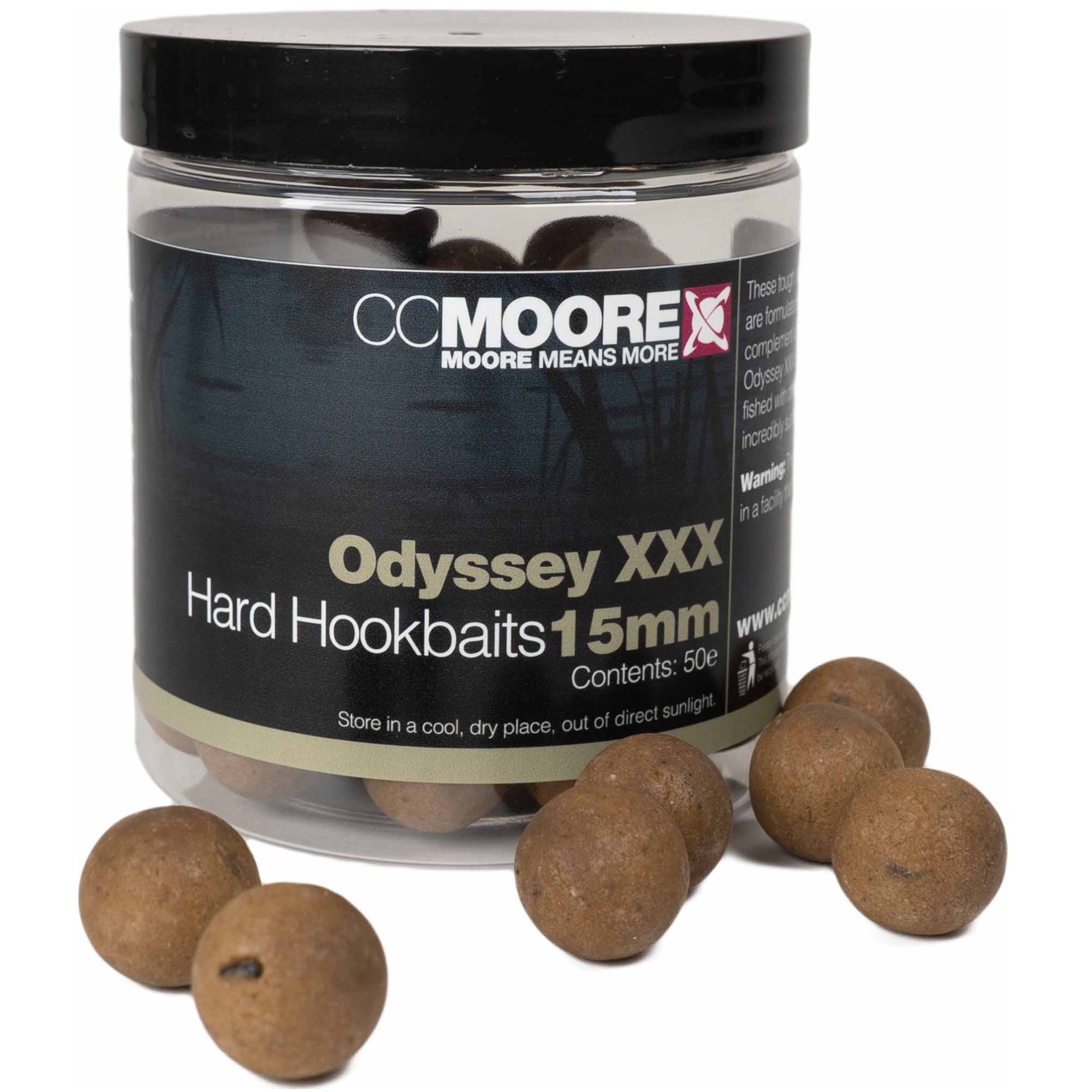 CC Moore Fischboilies Odyssey XXX Hard Hookbaits 15mm