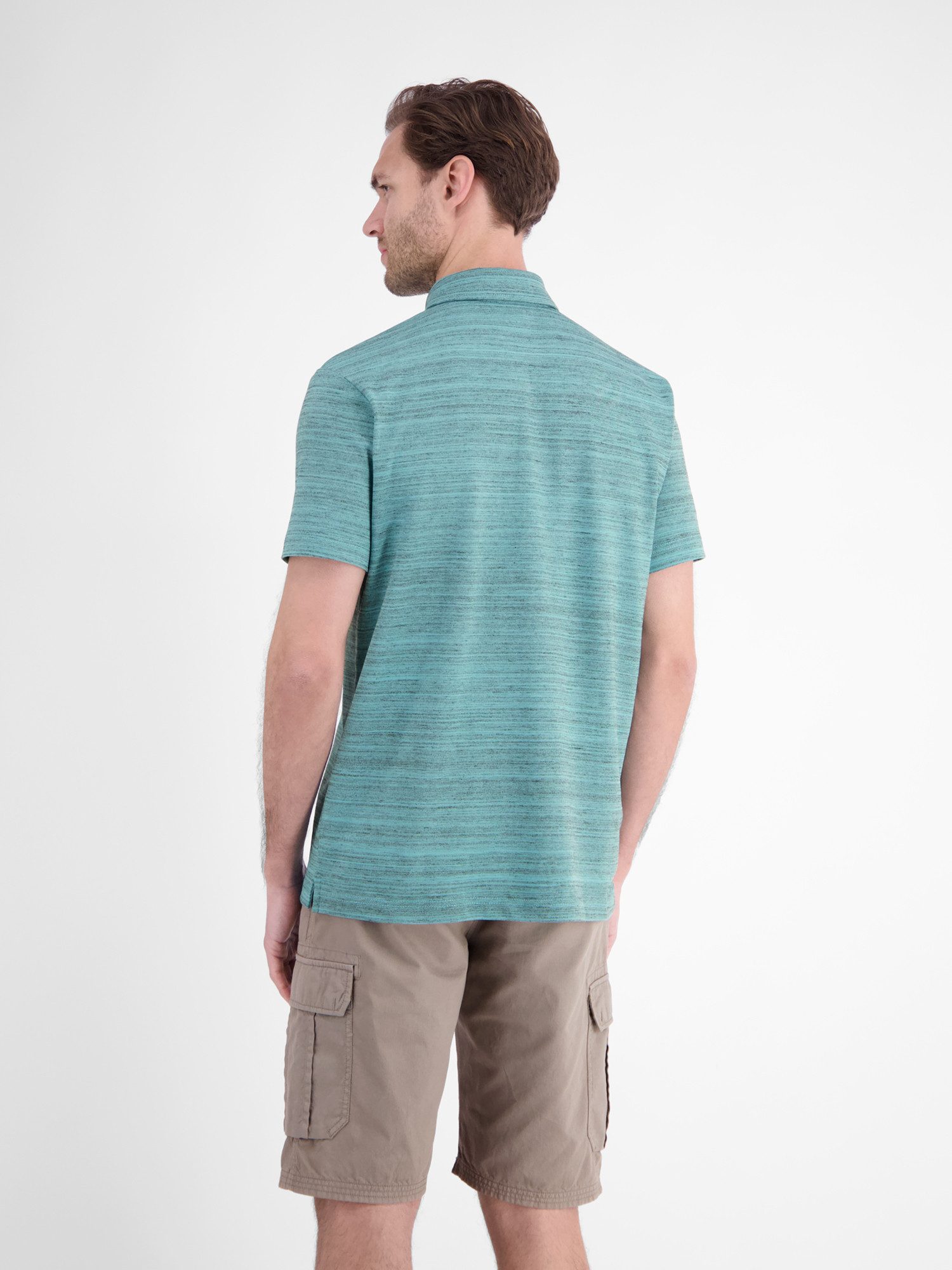 LERROS Poloshirt Polo aus leichtem Baumwollmischgewebe mit griffiger Haptik