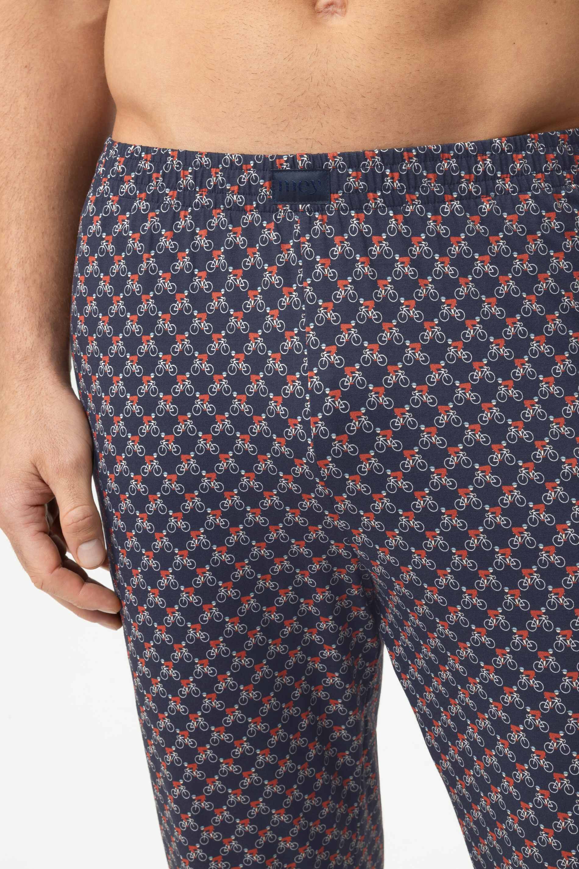 Mey Schlafhose Mey Hose lang Serie Bike Rush mit Print Hose (1-tlg) Lange Pyjamahose, gemustert, Modal-Jersey-Qualität