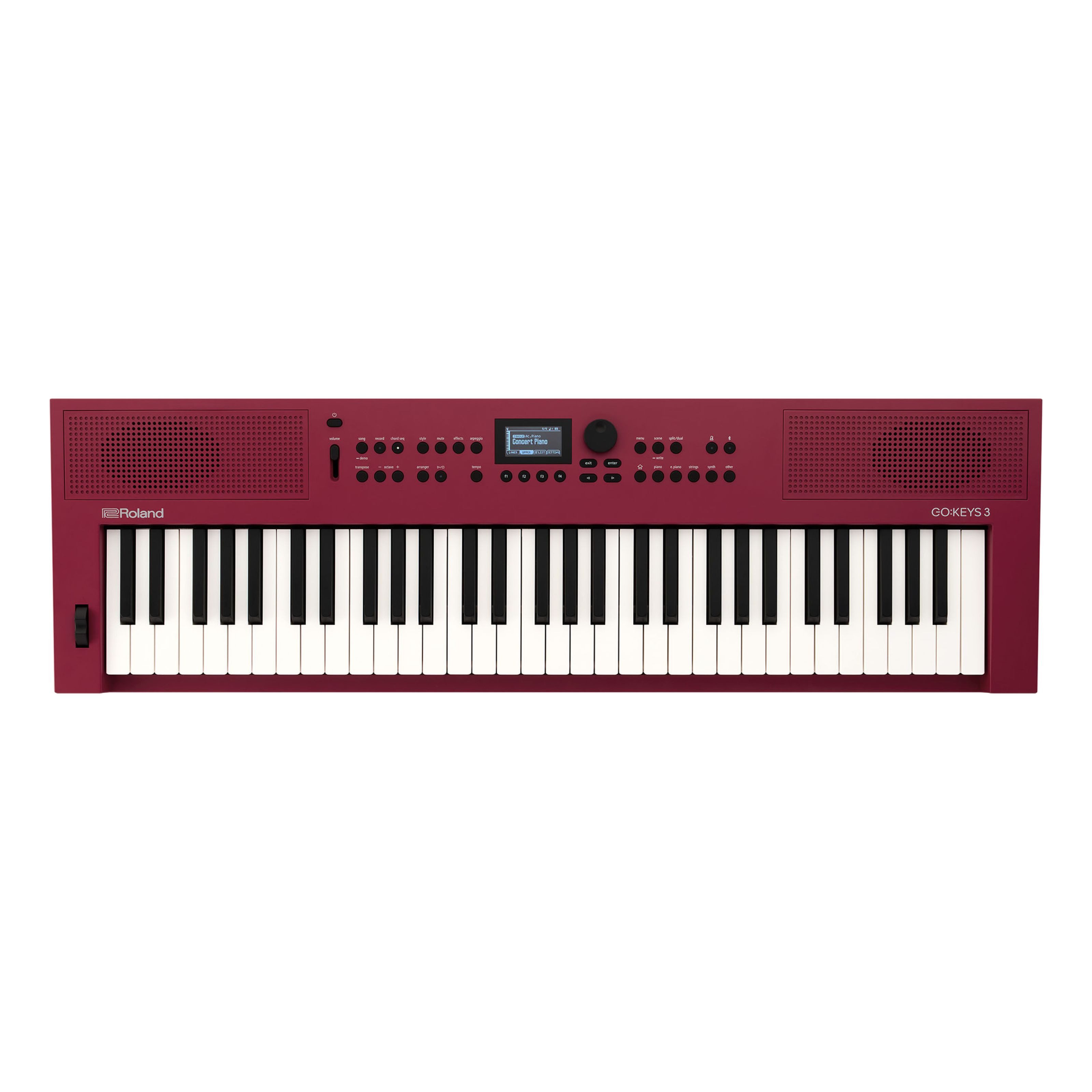 Roland Home-Keyboard (Keyboards, Home Keyboards), Go:Keys 3 RD red - Keyboard