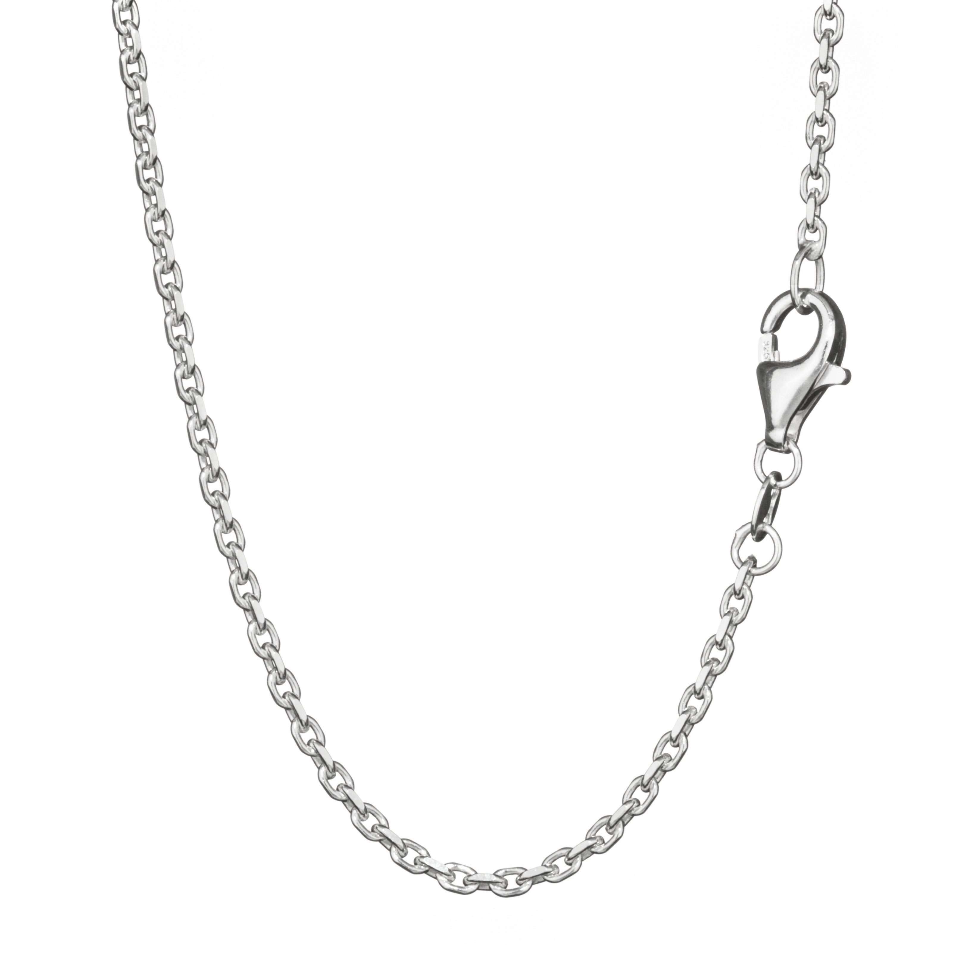 NKlaus Gliederkette Ankerkette 925 Silber 42cm günstig online kaufen
