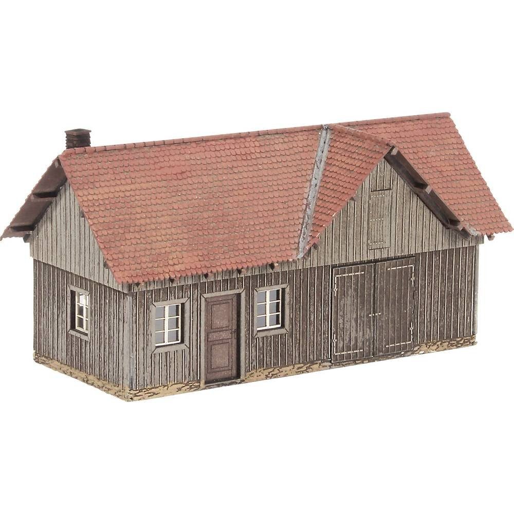 Modelleisenbahn-Gebäude Z Lagerschuppen mit Büro