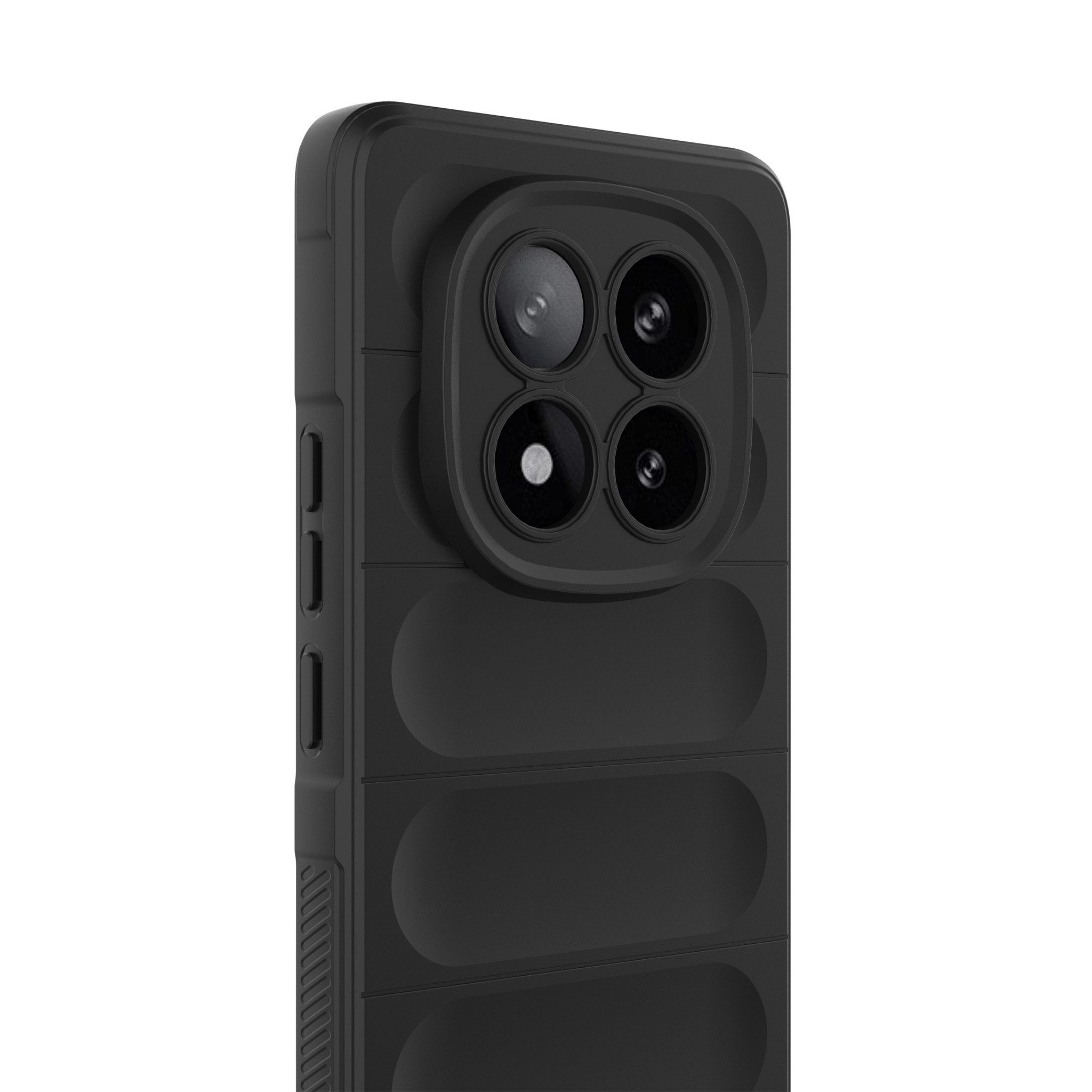 Tec-Expert Handyhülle Cover Hülle für Xiaomi Redmi Note 14 Pro+ 5G 6.67 Zoll, 6.67, Case mit Griffzonen und Mikrofaser Inlay – Bild 4 von 5