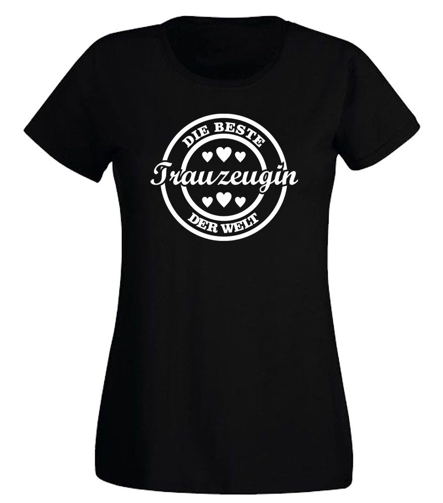 T-Shirt Beste Trauzeugin der Welt