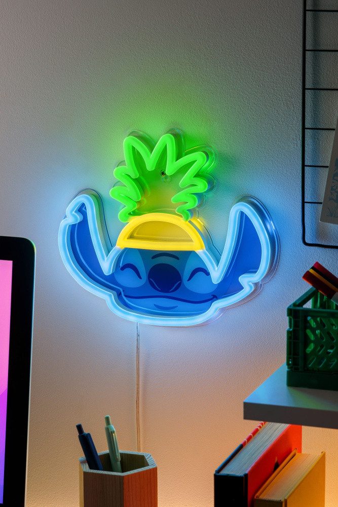 Paladone LED Dekolicht Lilo & Stitch LED Wandleuchte Neon