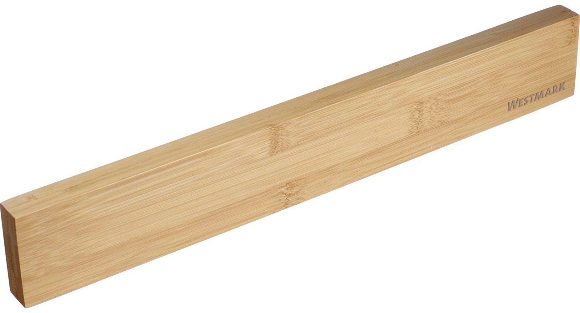 WESTMARK Wand-Magnet Messer-Leiste Nature (1tlg), Holzoptik, magnetisch