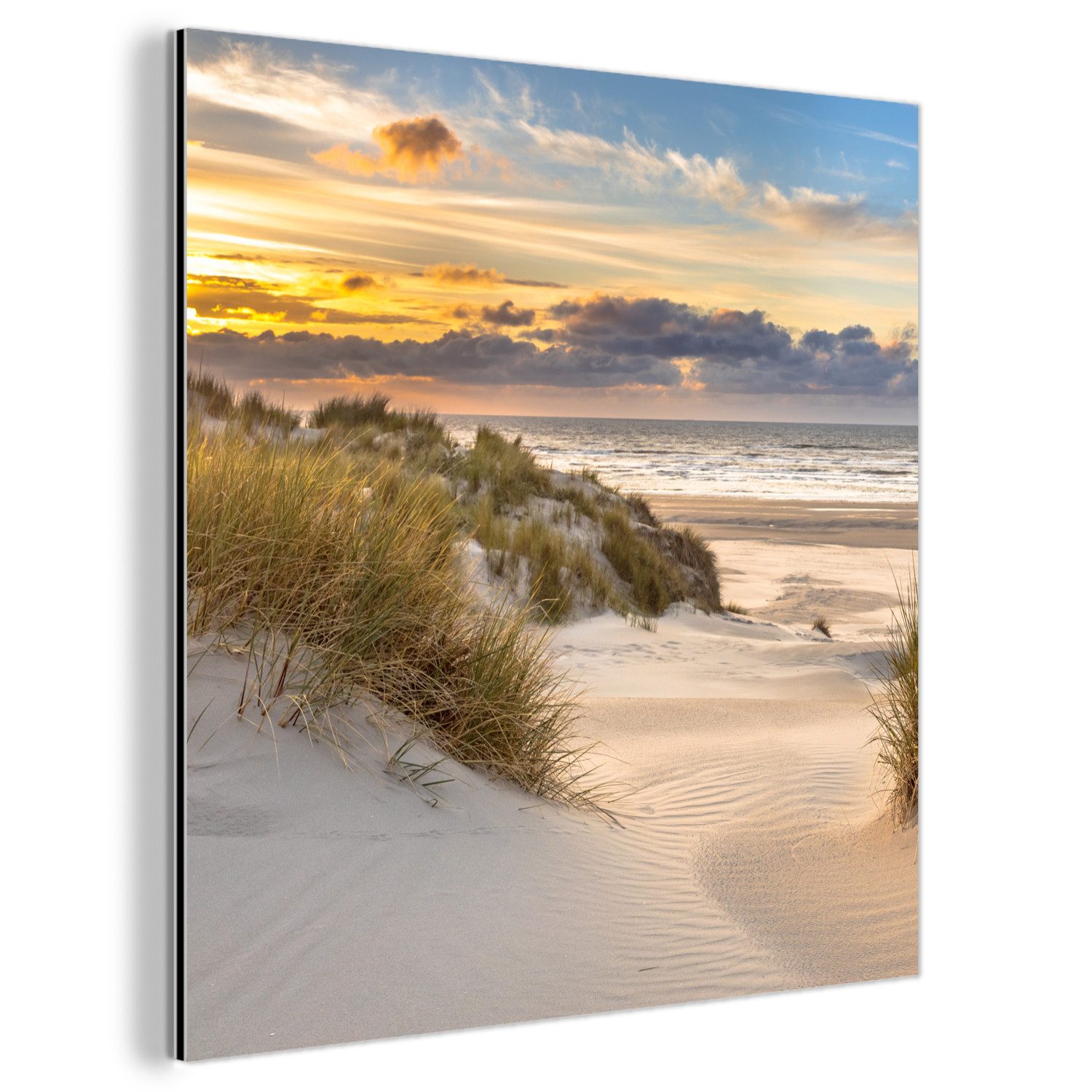 MuchoWow Metallbild Strand - Düne - günstig online kaufen