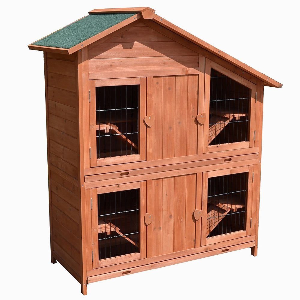Mucola Kleintierstall 4 Boxen Hasenstall Aufzucht günstig online kaufen