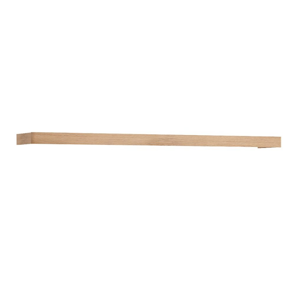 Lomadox Wandregal SANFORD-129, San Remo Eiche hell Nb., 1 Ablageboden, 150/6/25 cm