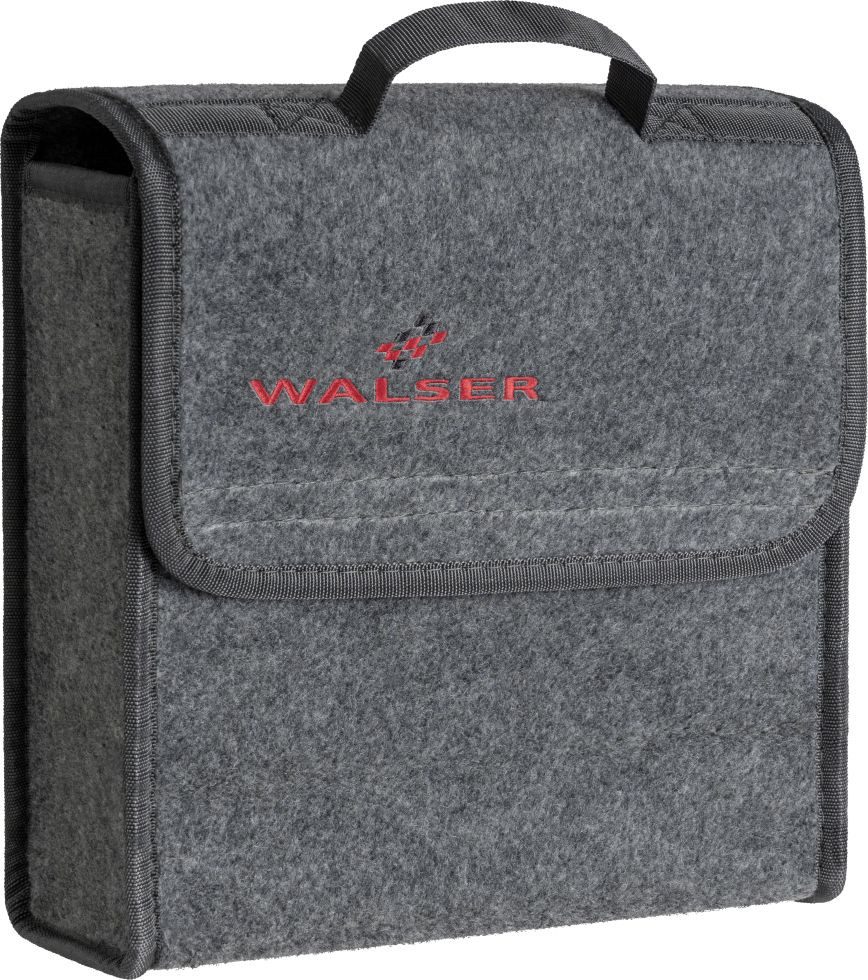 WALSER Kofferraummatte Walser Toolbag Kofferraumtasche Größe S grau – Bild 4 von 4