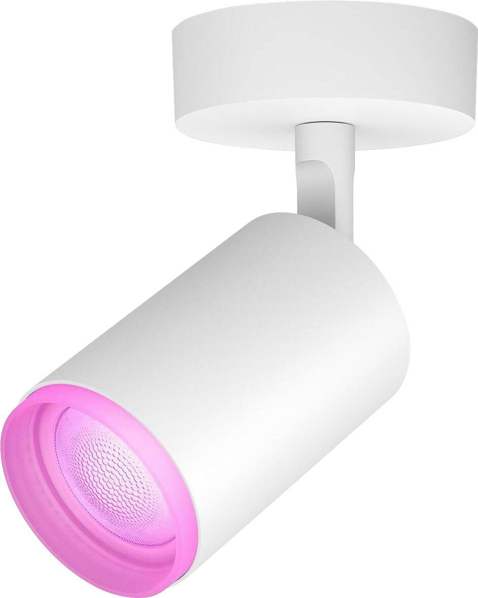 Philips Hue LED Flutlichtstrahler Leuchtmittel Fugato, wechselbar, Dimmfunktion, Farbwechsler