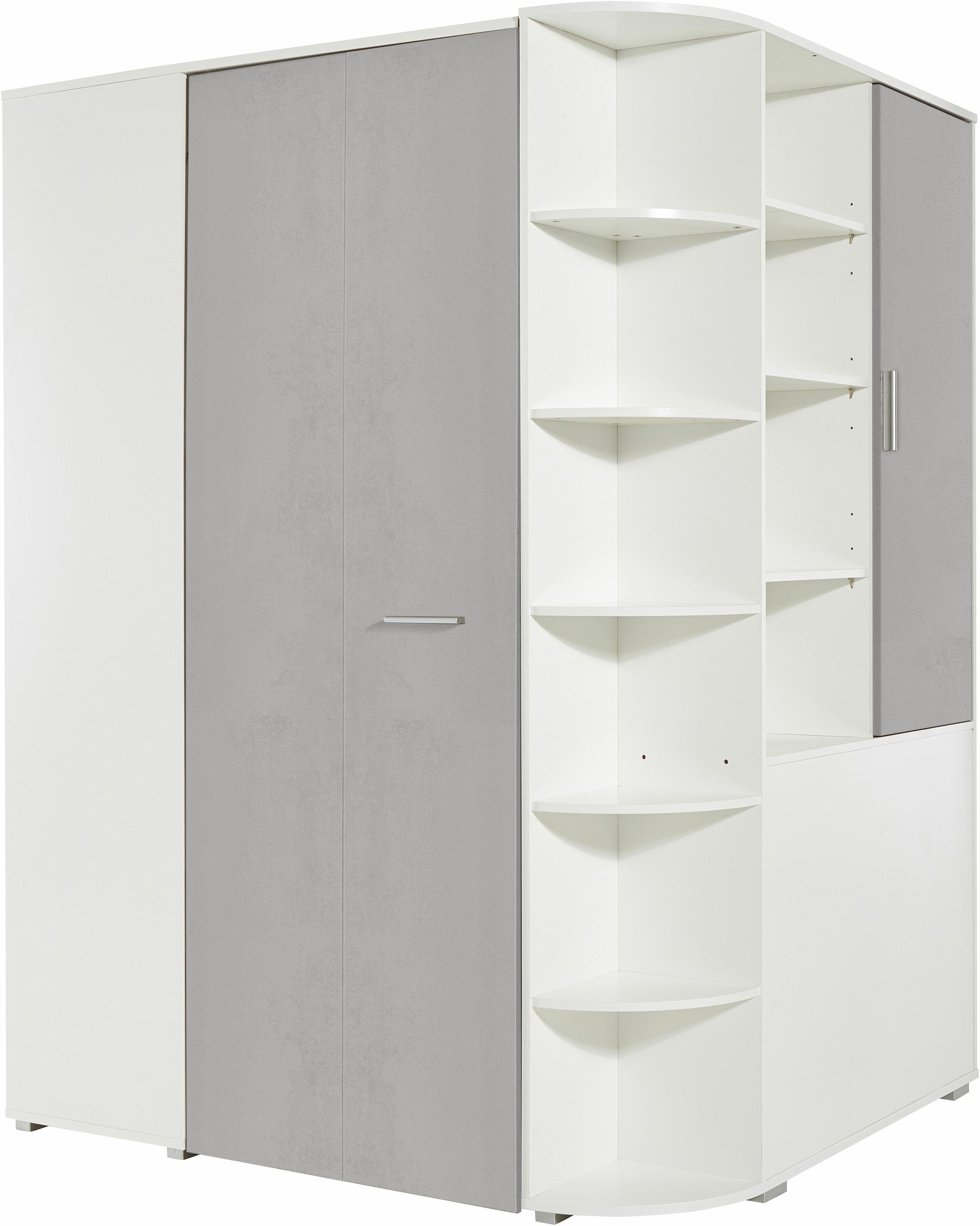 Wimex Eckkleiderschrank Joker begehbarer Kleiderschrank, Garderobe, Ecklösung