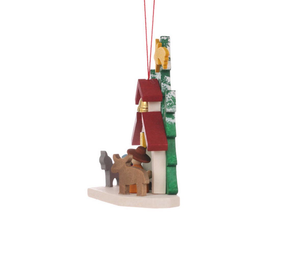 Christian - 2014 Baumschmuck Familie 'Kapelle mit Ulbricht Hl. Dekofigur 8.8cm' Ulbricht