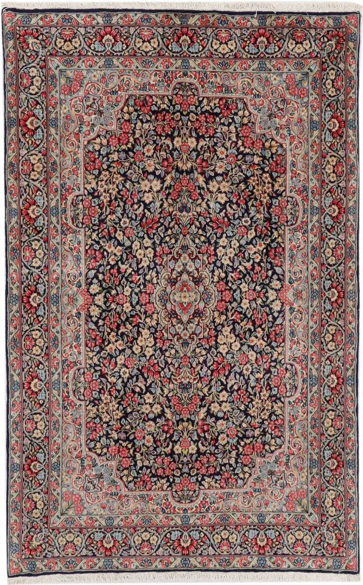 Orientteppich Kerman 146x239 Handgeknüpfter Orientteppich / Perserteppich, Nain Trading, rechteckig, Höhe: 12 mm