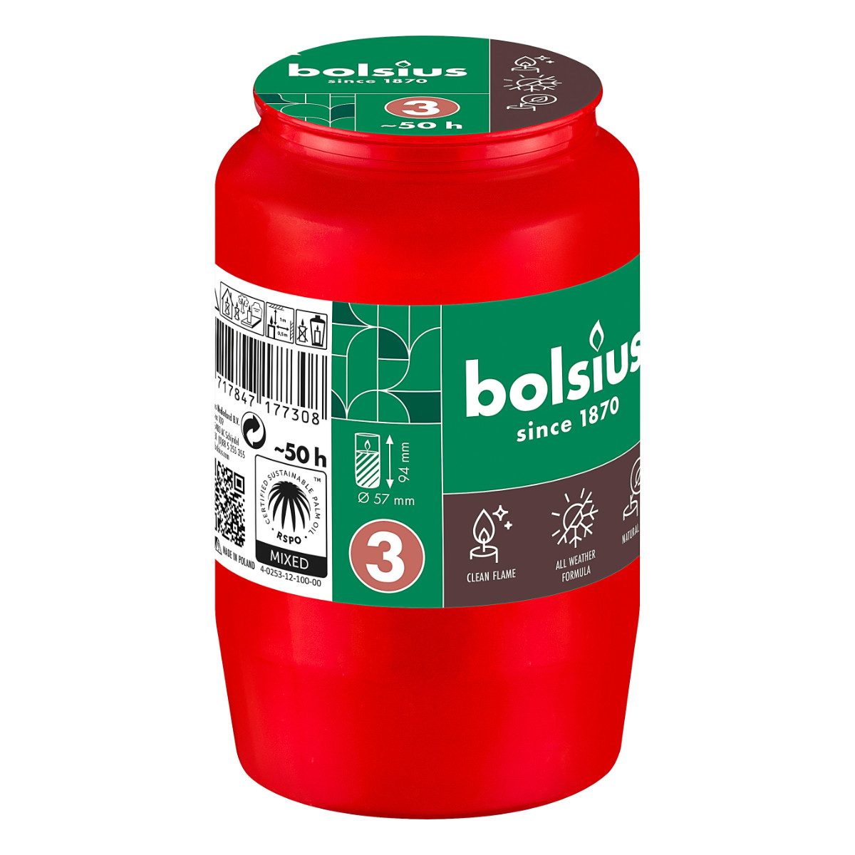 Bolsius Grabkerze günstig online kaufen