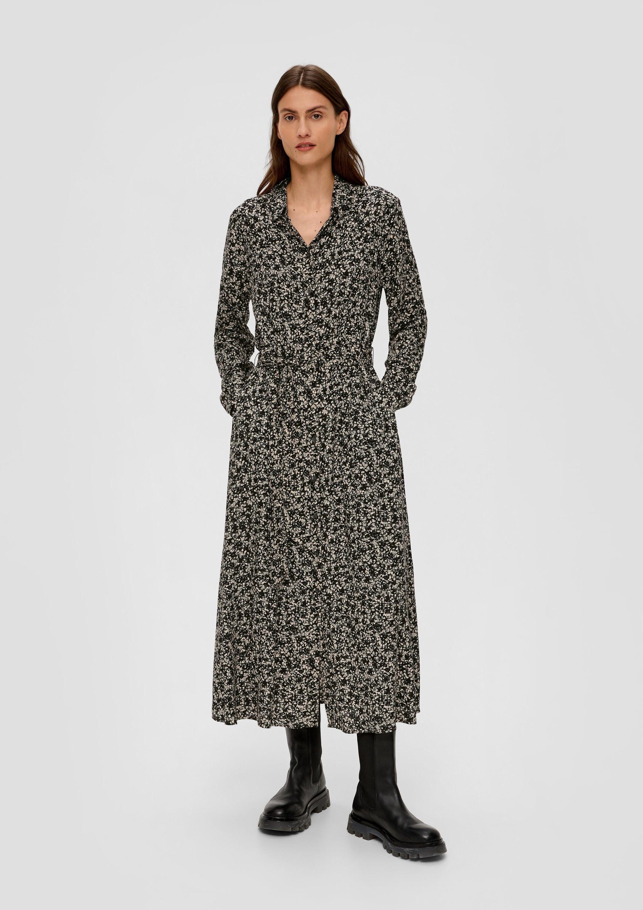 s.Oliver Maxikleid Kleid Maxikleid aus Viskose günstig online kaufen