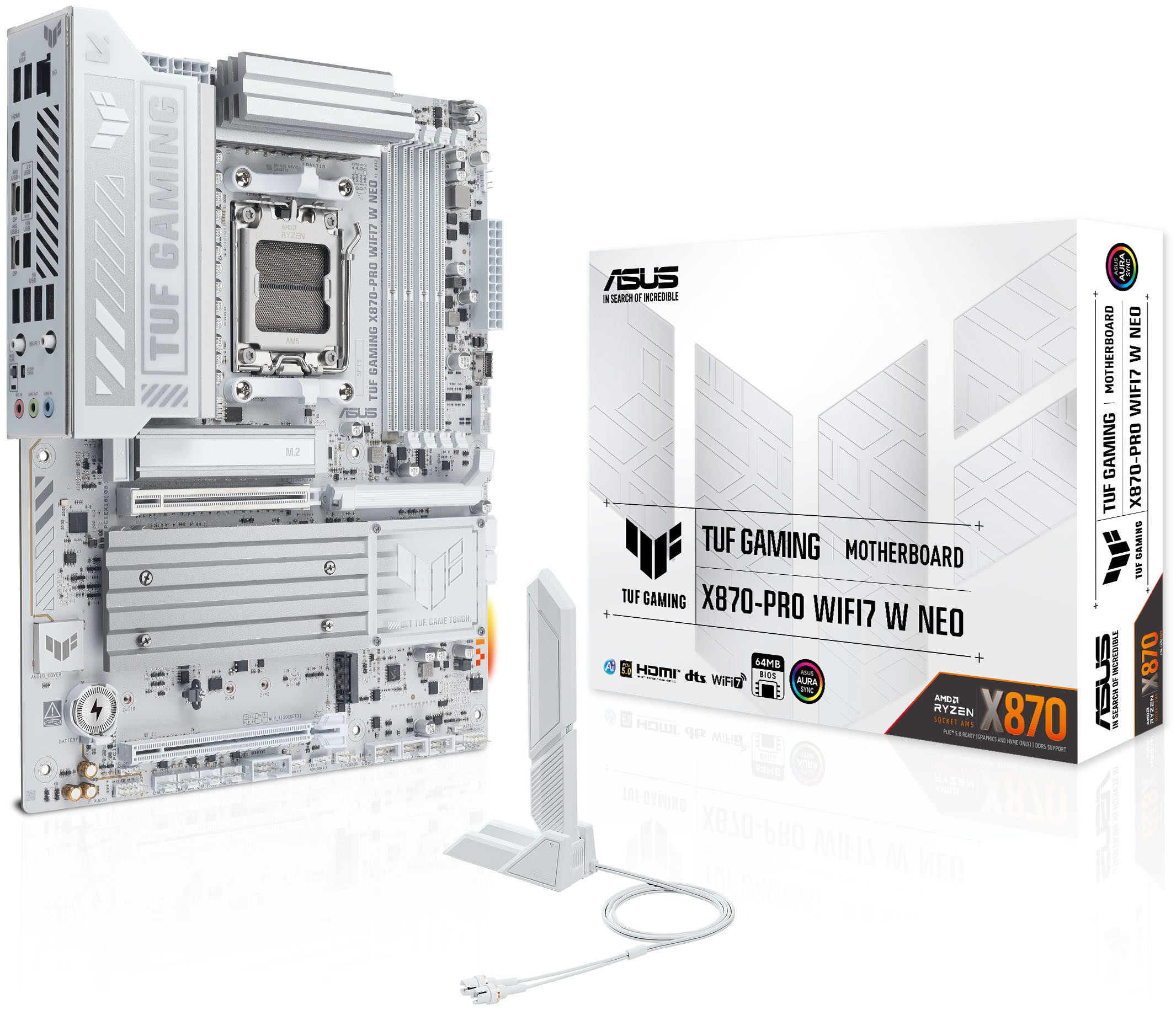 Asus TUF GAMING X870-PRO WIFI7 W NEO Mainboard
