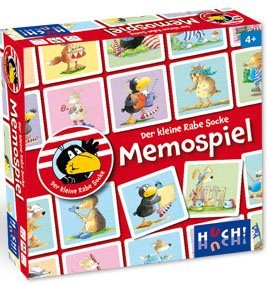 HUCH! Spiel, Memospiel Der kleine Rabe Socke