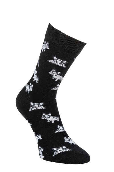 Socks 4 Fun Freizeitsocken Hunde Socks 4 Fun (2 Paar, 2-Paar, 2 Paar) lustiges Design