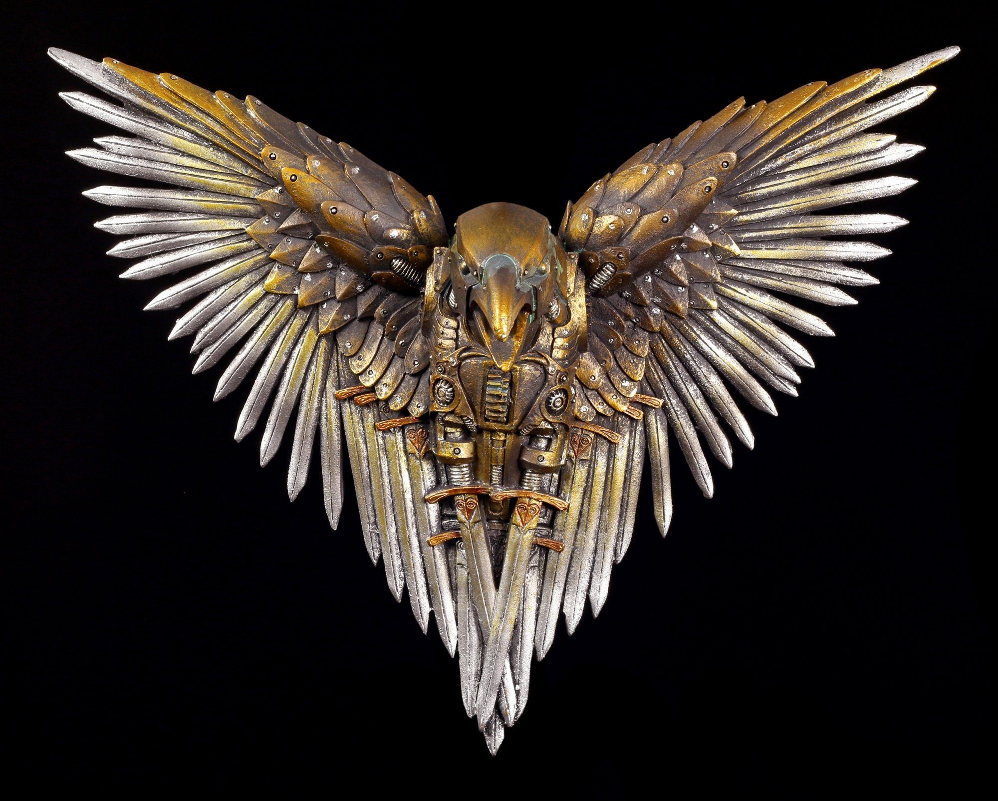 Figuren Shop GmbH Dekoobjekt Wandrelief Steampunk günstig online kaufen