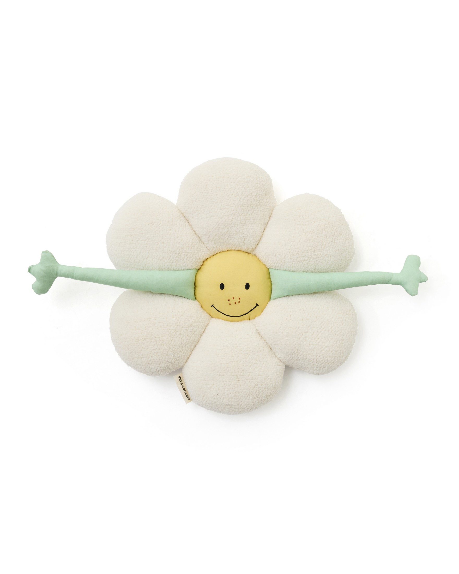 Kids Concept Zierkissen Kids Concept - Kissen Blume wendbar - 4x55x37 cm, (1 St., wendbar mit zwei Motiven), wendbar mit zwei Motiven