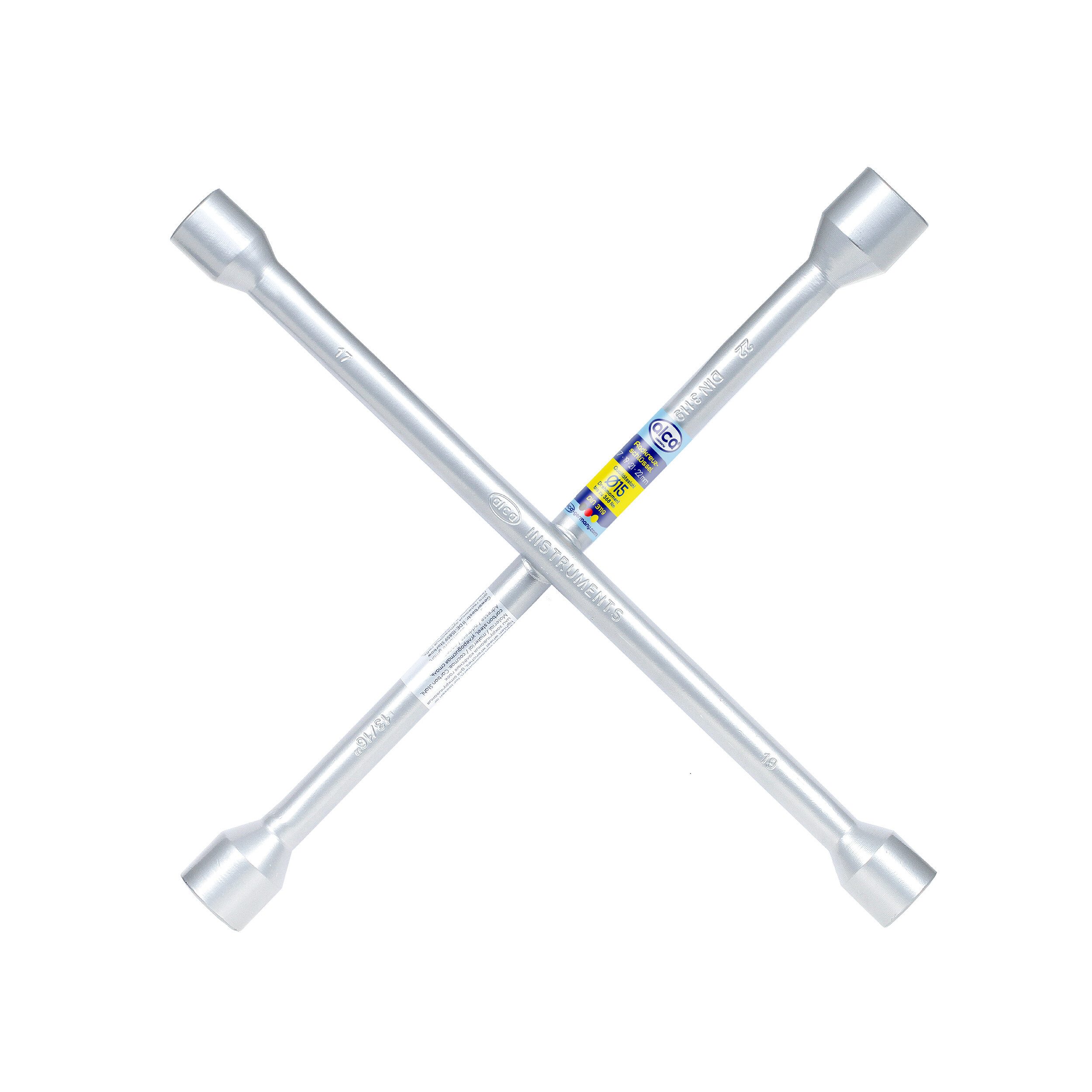 alca Radmutternschlüssel alca® Universal Radkreuzschlüssel 17, 19, 21, 22 mm (1 St)