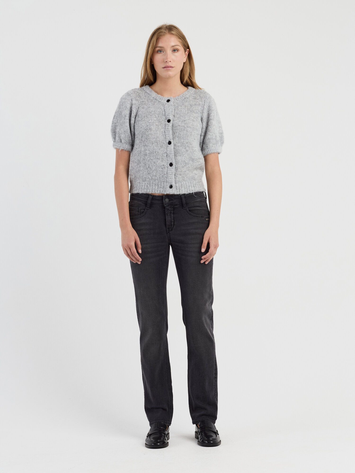 GANG 5-Pocket-Jeans 94AMELIE STRAIGHT im 5-Pocket-Style