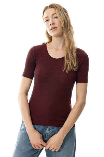 Mey Thermounterhemd Mey Shirt Serie Exquisite 66576 indigo Rose (1 Stück, 1-St., 12 Stück) wärmend