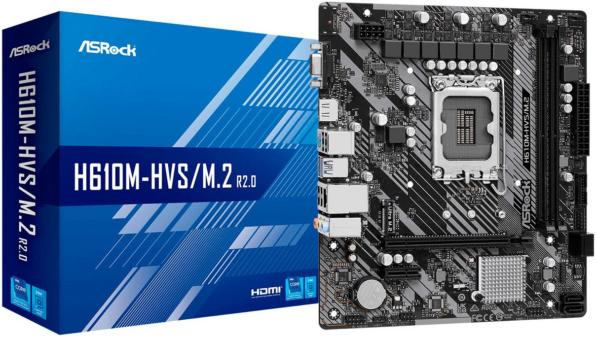 H610M-HVS/M.2 R2.0 Mainboard