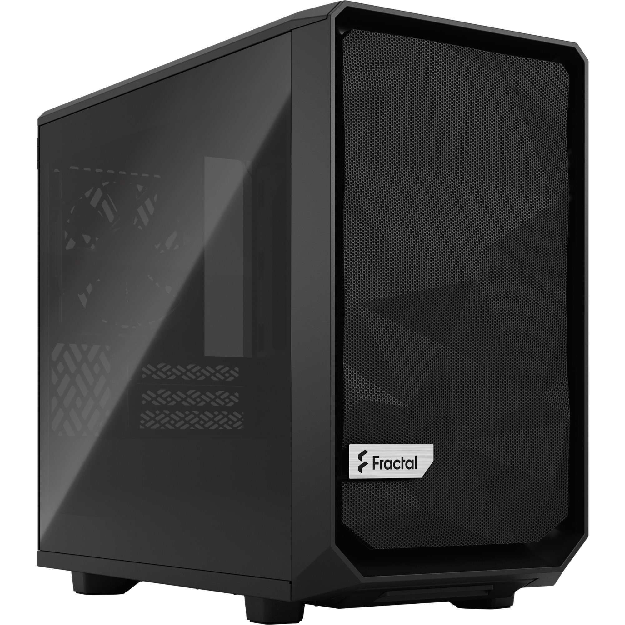 PC-Gehäuse Fractal Design Meshify 2 Nano Black TG dark tint