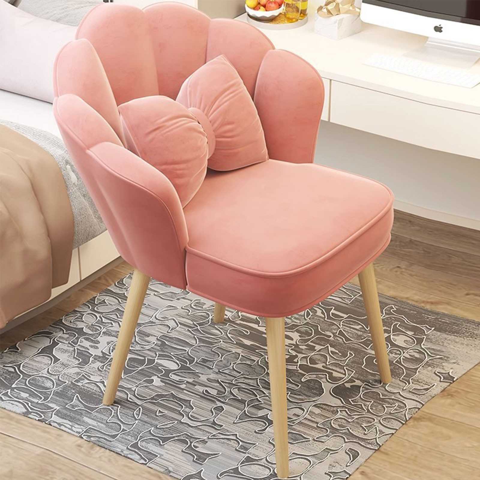 TWSOUL Polsterstuhl Schminktisch Hocker,  Ergonomischer günstig online kaufen