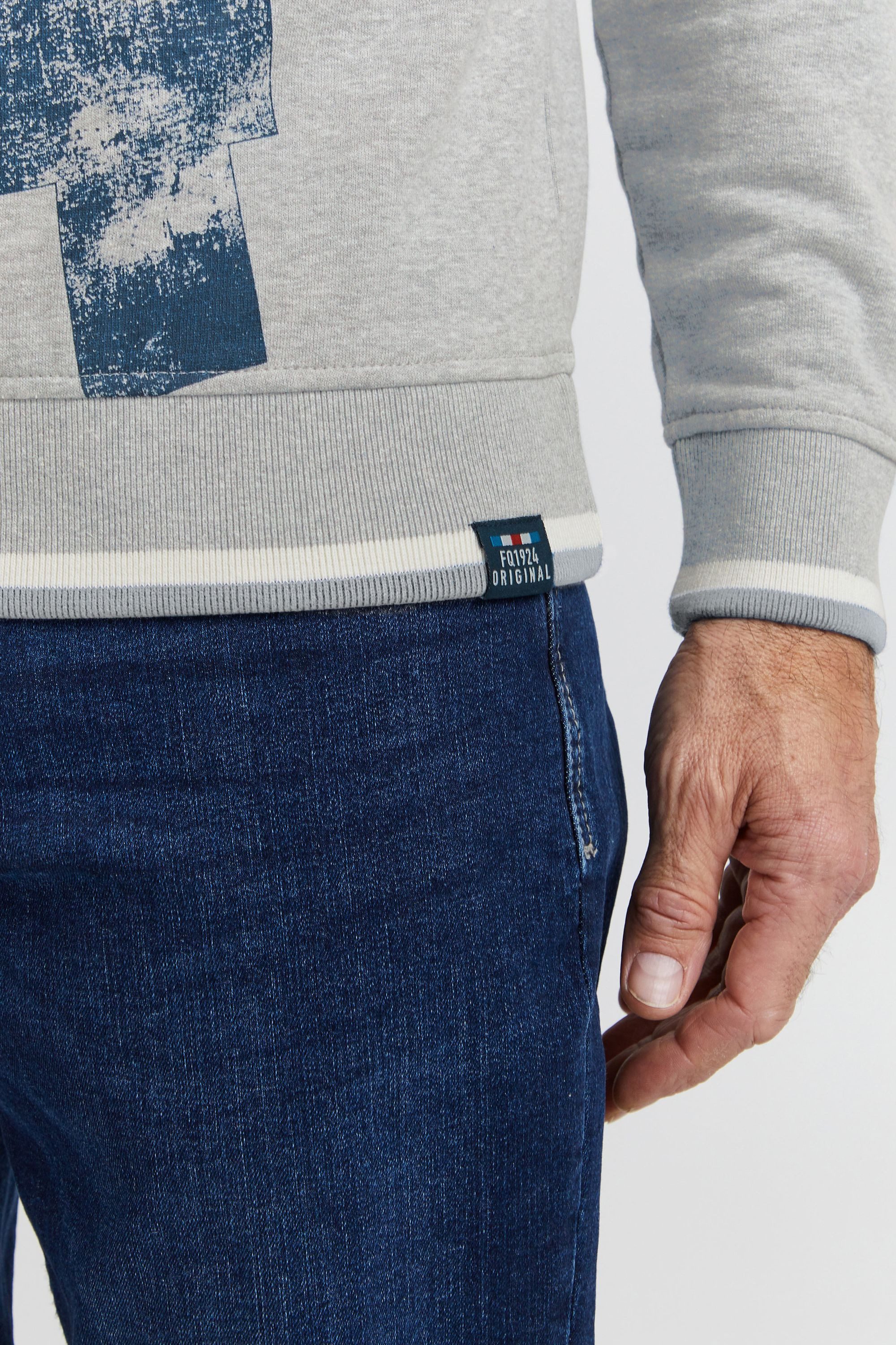 FQ1924 Rundhalspullover FQMangus Modischer Pullover