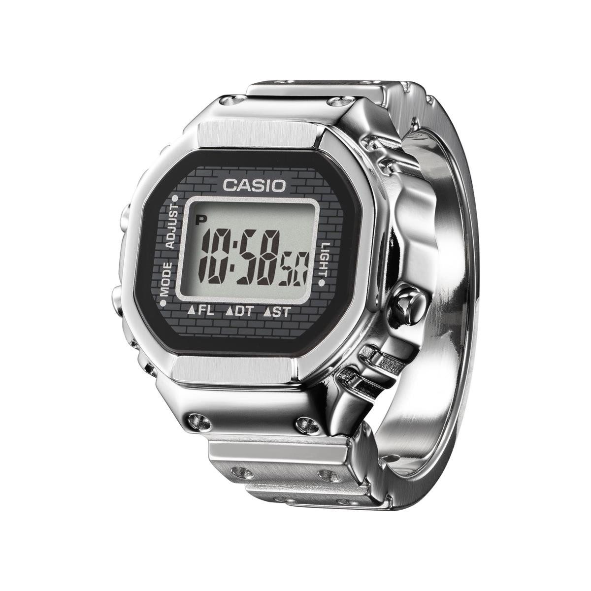 CASIO Smart Ring Casio G-Shock unisex Ring-Uhr CRW-001-1ER Digital