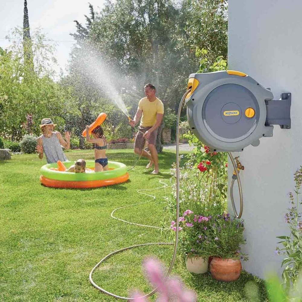 Hozelock Gartenschlauch Auto Reel-Schlauchbox mit 30-m-Schlauch 2403 0000