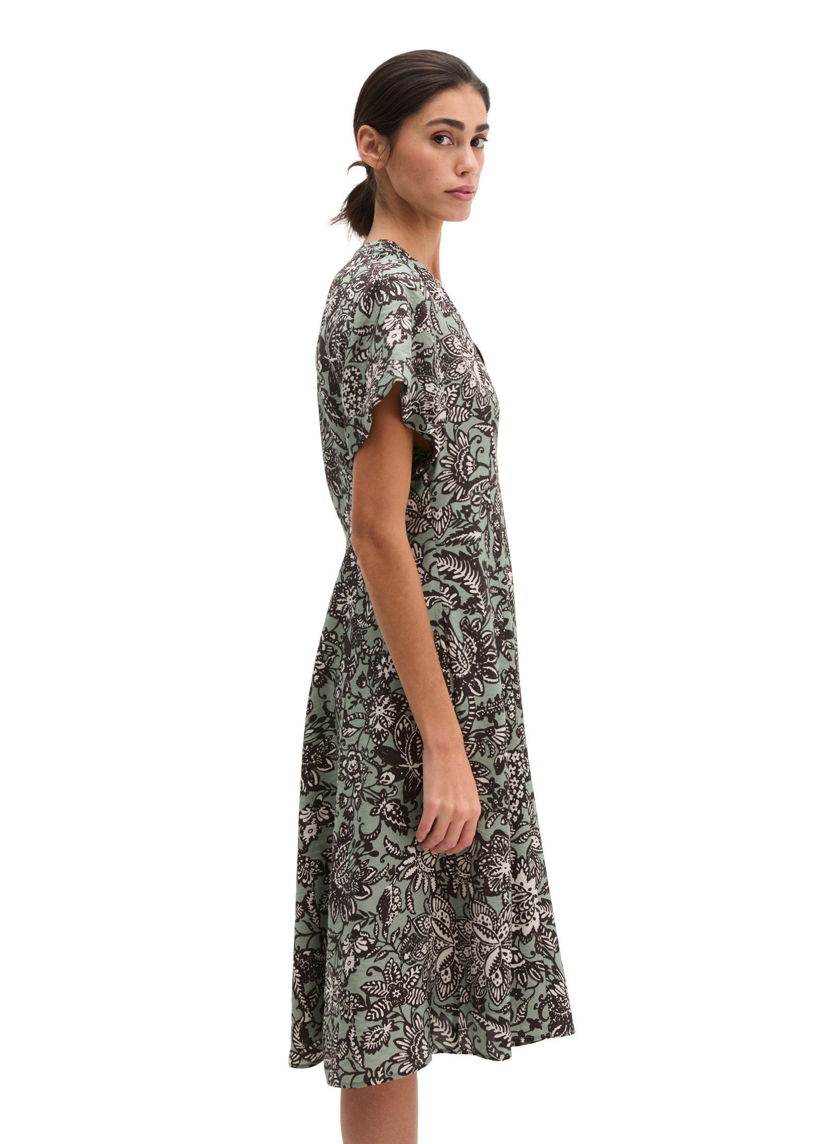Marc O'Polo Druckkleid aus bedrucktem Viskose-Mix günstig online kaufen