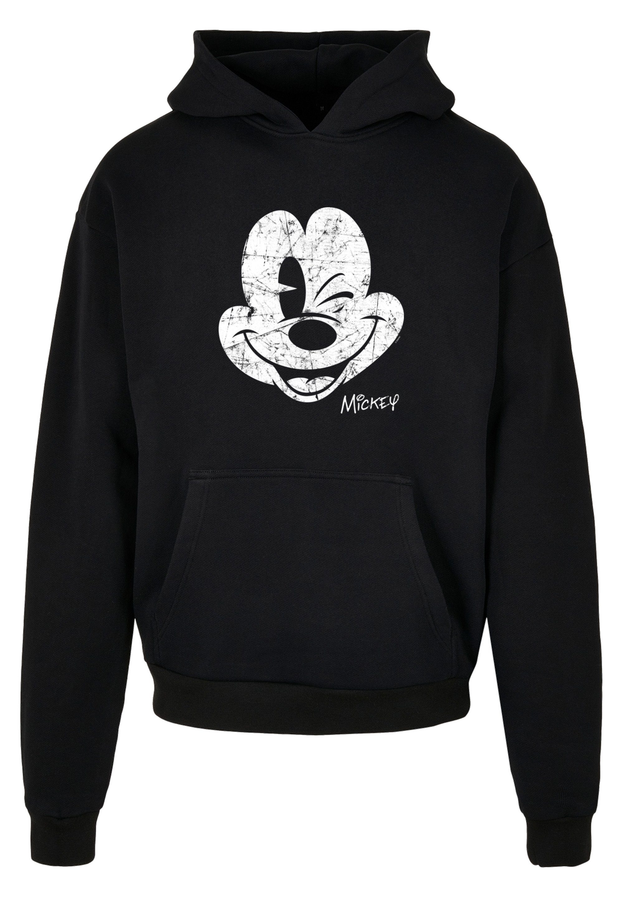Print Mickey Micky Maus - Sweatshirt Disney Gesicht F4NT4STIC Vintage