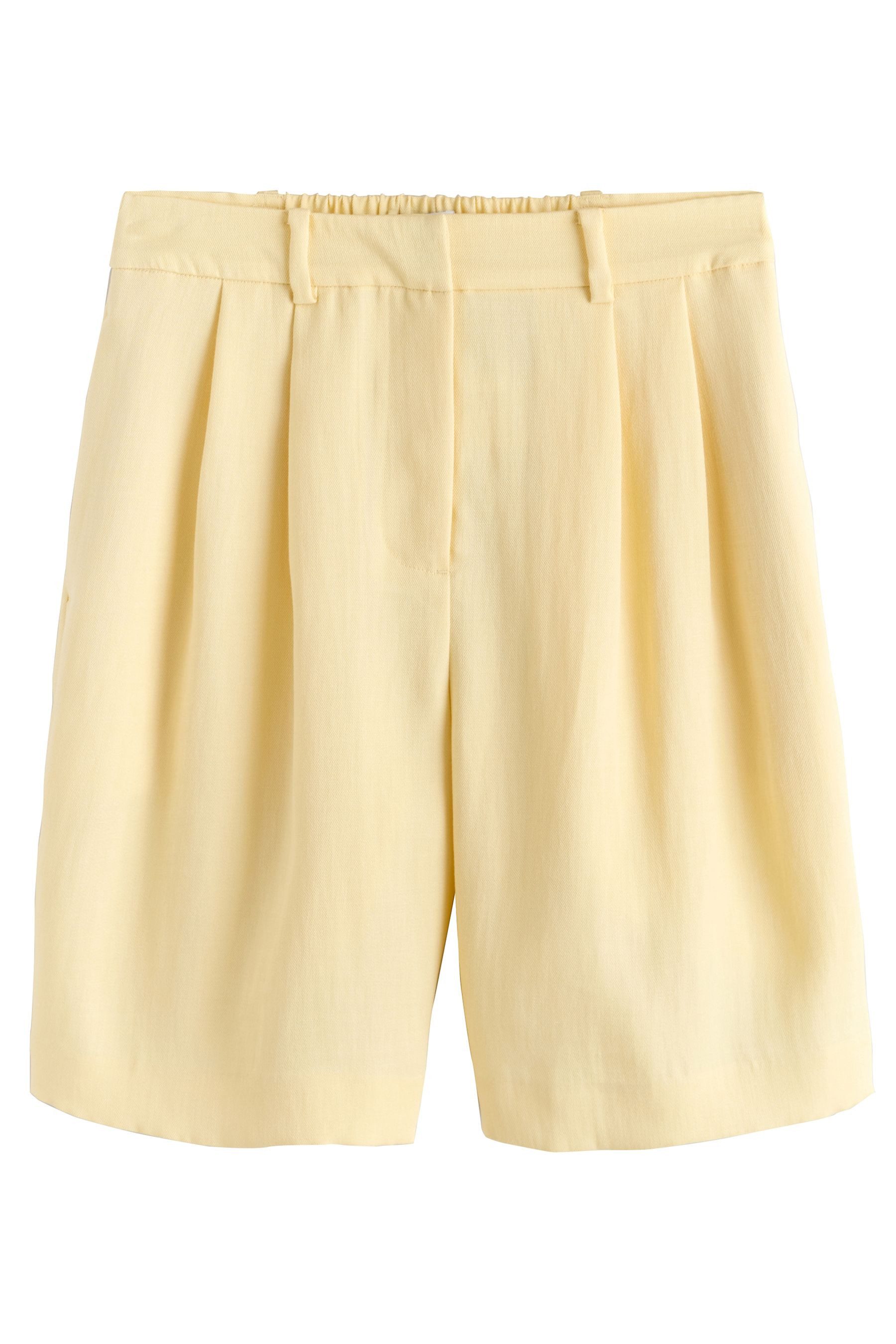 Next Shorts Tailored Fit Bermudashorts in Knitteroptik, Petite (1-tlg)