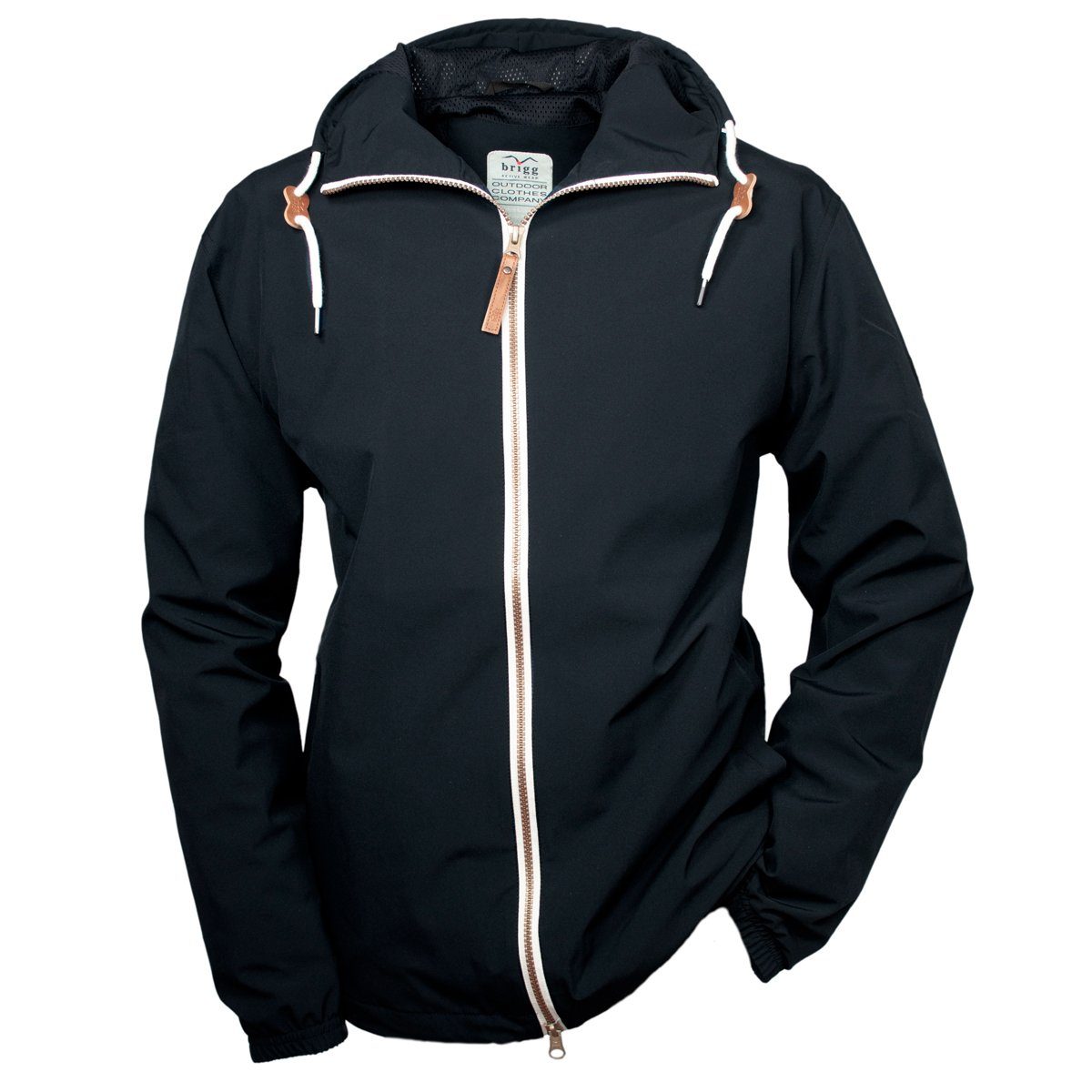 Brigg Outdoorjacke Übergrößen leichte Outdoor-Jacke Brigg schwarz