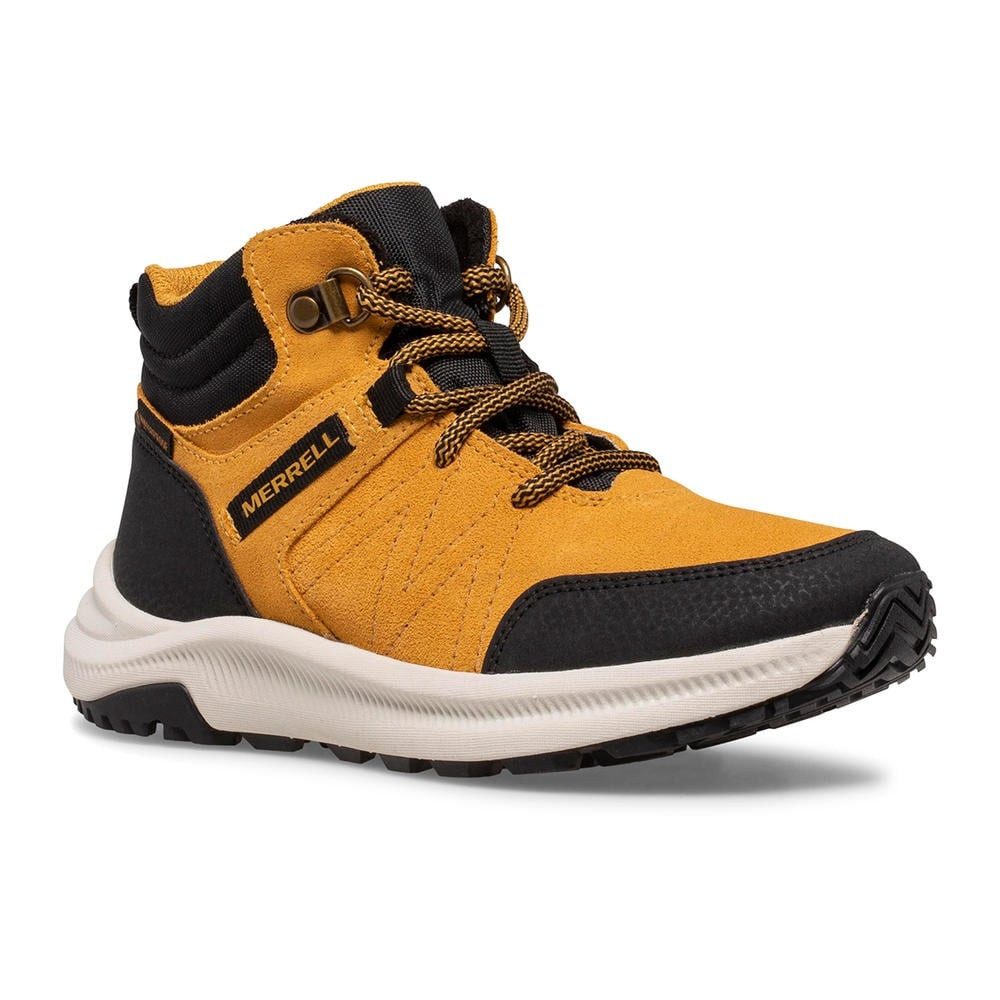 Winterstiefel Greylock (Leder, wasserdicht) braun Kinder Wanderschuh